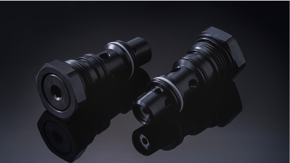 カートリッジ型パイロット付きチェックバルブ