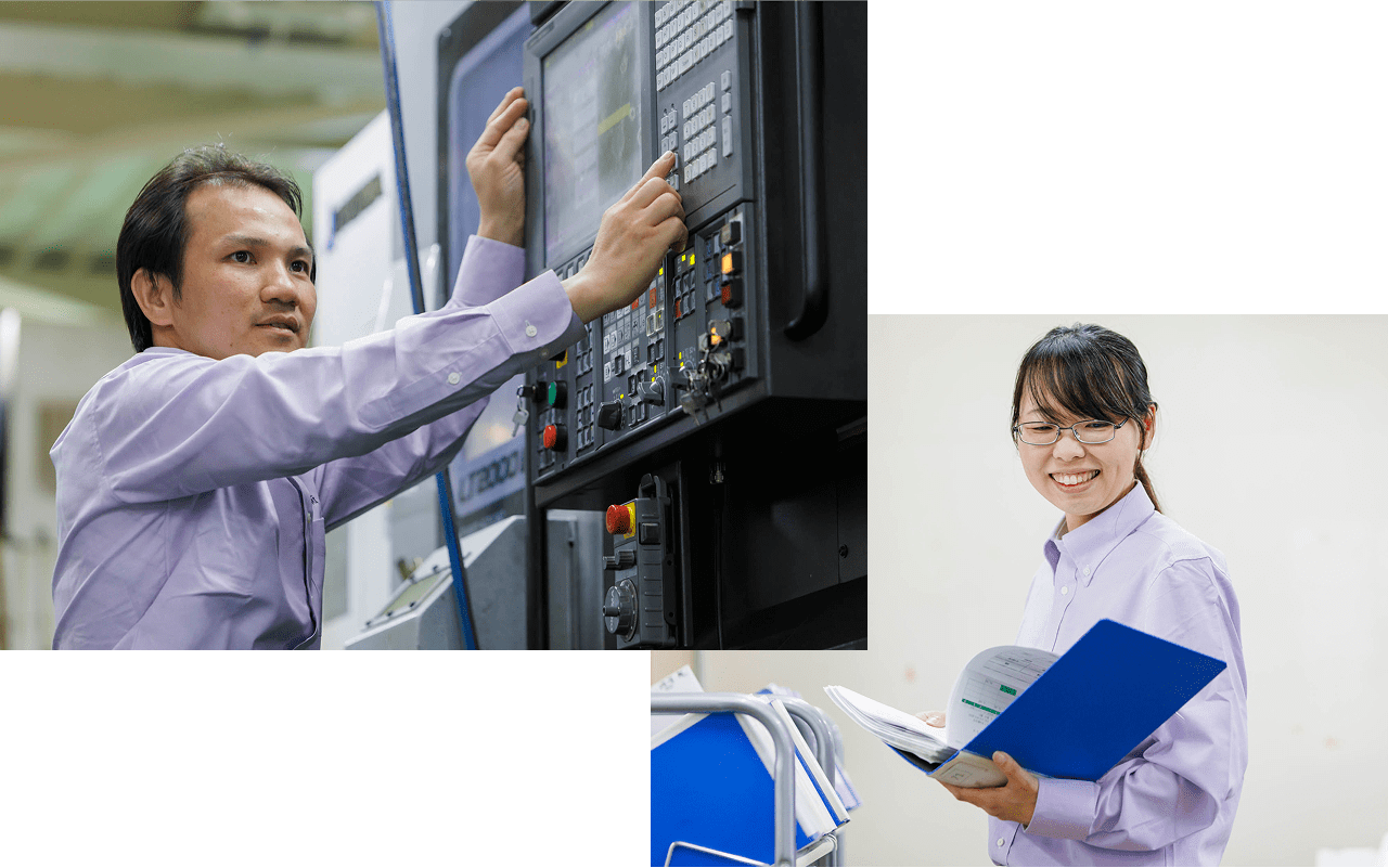 ものづくりの未来を支える、あなたへ